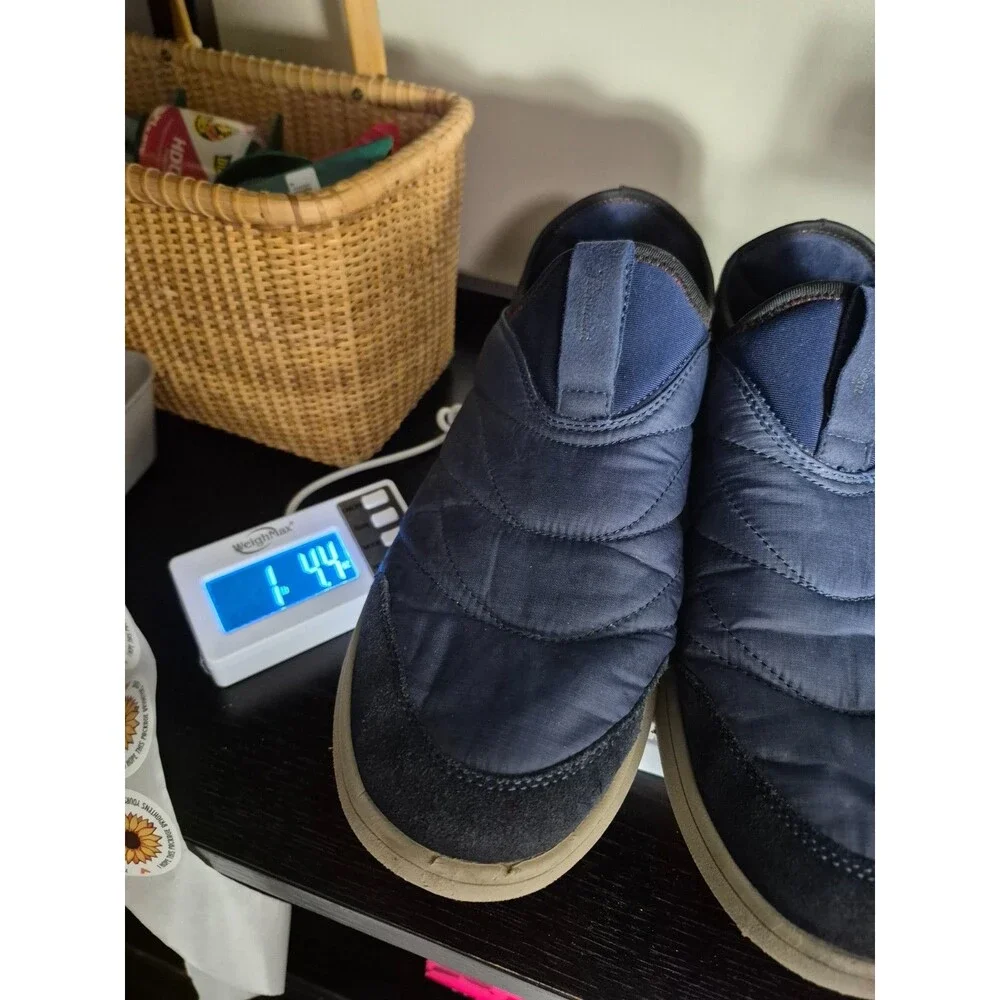 Florsheim Java Wool Moc Shoes Mens Size 11 M Slip On Blue Slippers